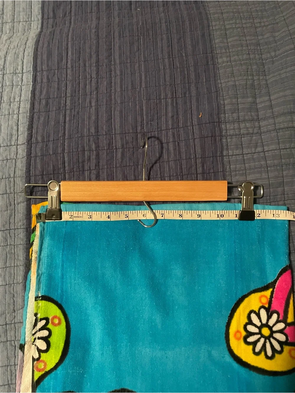 Beach Towel in Turquoise, Yellow, Pink, Green